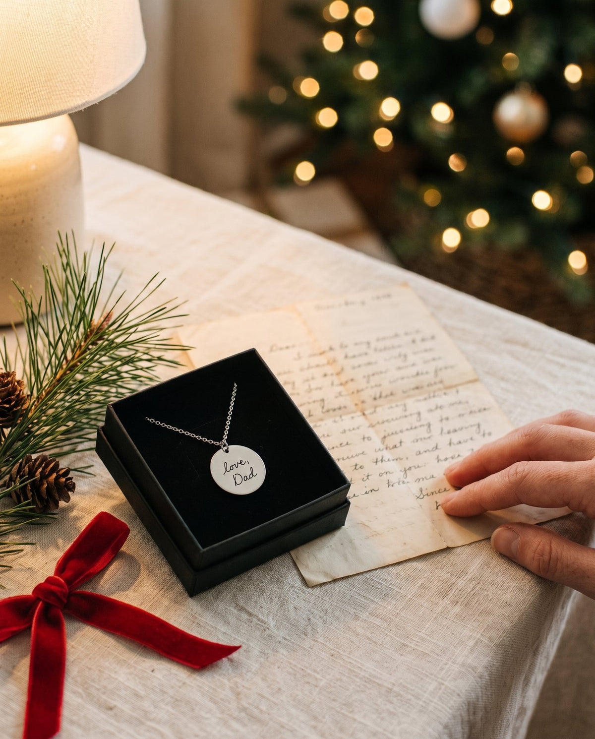 Handwriting Keepsake Necklace