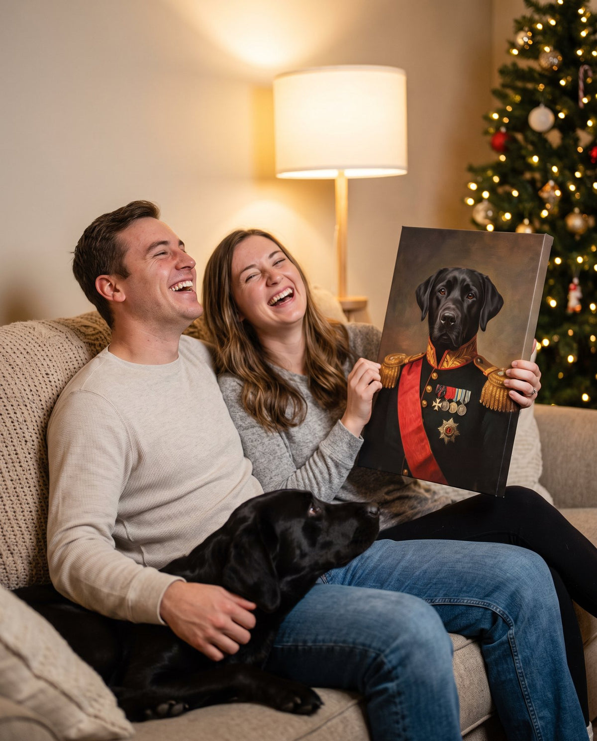 Custom Pet Portrait on Canvas