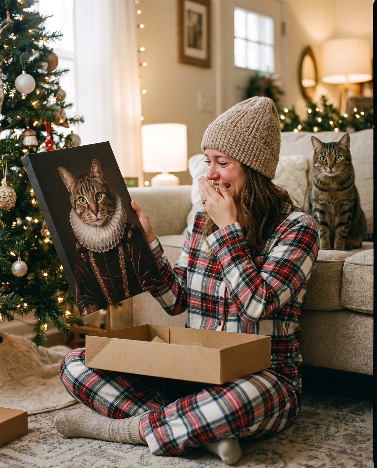 Custom Pet Portrait on Canvas
